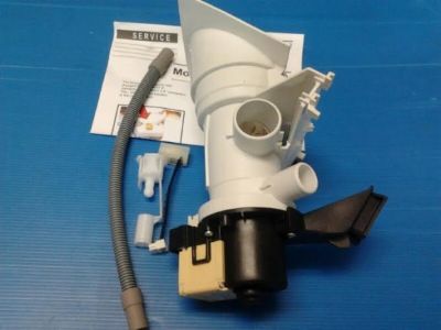 משאבת מים מקורית למכונות כביסה באוקנט, ווריפול WAS5440,WA3620, WAT51300, WA3850M , WA700ועוד דגמים, מקט 001381