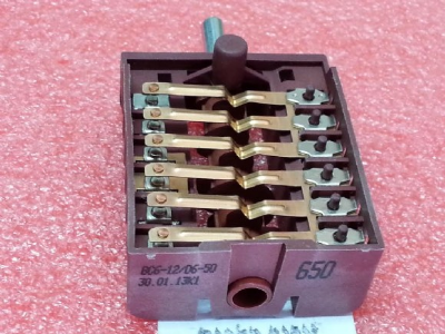 בורר לתנורים תורכיים 7/7מגעים 7מצבים, מקט BE39255