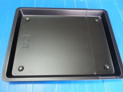 תבנית אמאיל אוניברסלית מתכוננת לתנורי אפיה, מידות עומק 33ס"מ אורך במצב סגור37נפתח עד 52ס"מ גובה 3 ס"מ, תוצרת גרמניה, מקט 011930