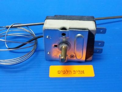 טרמוסטט 3 מגעים קפילרי מ 50-300 מעלות, לתנורי אפיה זנוסי, מקט 003494