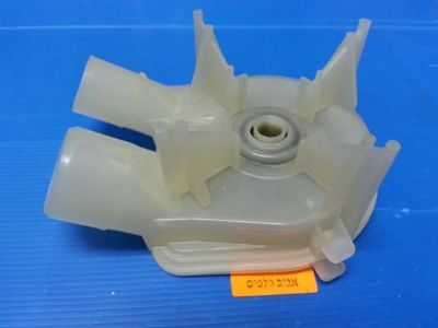 משאבה למכונות כביסה ווירפול אמריקאי 2 יציאות פיה גדולה וקטנה, מקט WP63153