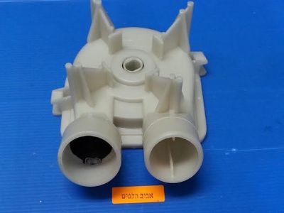 משאבה למכונות כביסה ווירפול 2 יציאות גדולות, מקט WP63152