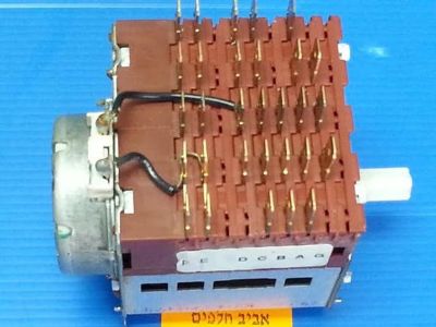 טיימר משופץ למכונת כביסה אינדסיט W63 מספר סידורי 0748/1/6.62 מקט TM171   160010352.02 מקט TM170