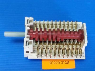 בורר, סלקטור תוכניות לתנורי אפיה אאג B3150-4M, B41015 5M, אלקטרולוקס EOB5450AAX, EOB53100, EOB5450AAV , EOB51000X ועוד דגמים, מקט 010735