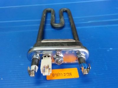 גוף חימום קצר עם חישן טמפרטורה למכונות כביסה קריסטל CT6100,CT7100 הובר ,קנדי ועוד מקט 201265Z