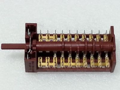 בורר תוכניות 9+1 מצבים לתנורי אפיה קריסטל CSF90W , נורמנדה ND6161SS ועוד, מספר סידורי על הבורר 800804, 32010641, 32001918 מקט 012544