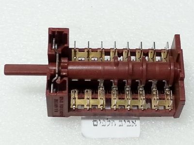 בורר,סלקטור 8+ 8 מגעים לתנורי אפיה בלרס ועוד, מספר סידורי 870616 , 3201246, מקט 012880