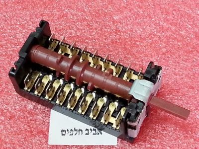 סלקטור 7 מצבים לתנורי אפיה בקו KCDM62110DB , בלומברג מספר דגמים, מספר סידורי על הבורר 880808K מספר נוסף 263900053 מקט 012888