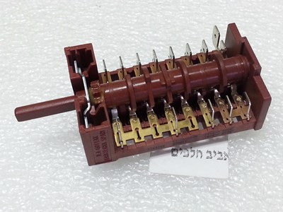 בורר תכניות 10 מצבים לתנורי אפיה קופרשמיד, קופרבוש EEB6100.8 , EEBK62620 ועוד דגמים , מקט מספר רשום על הבורר 3140143 מספר נוסף 800811, מקט 012946