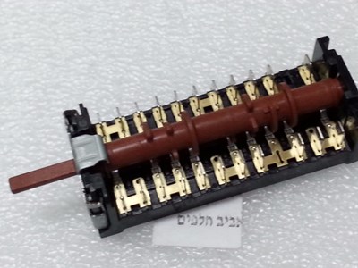 בורר תוכנויות 10מצבים לתנור אפיה אלקטרה מספר דגמים, מספר רשום על הבורר 800901, מקט 013219