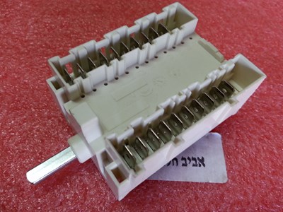 בורר תכניות לתנורי אפיה רוזייר RFI4353 , קנדי, הובר ועוד דגמים, מספר רשום מאחורי הבורר 41.48023.020   10284EGO, 44003445 מקט 012638