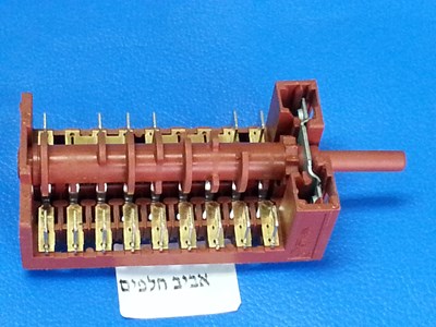 בורר תוכניות 10+1 מצבים לתנור טקה מספר רשום על הבורר 3140139, 810901 ,מקט 012967