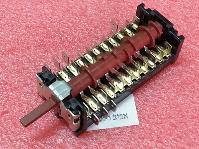 בורר תכניות תנור סאוטר 12 מצבים לתנורי אפיה סאוטר SAF865IX ועוד דגמים , מספר על הבורר 821101K , 8064683 מקט 013450