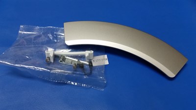 ידית דלת למייבש כביסה אאג צבע עפור T88595IS ועוד דגמים, מקט 014013