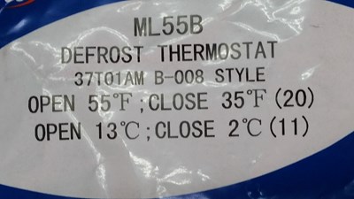 טרמוסטט הפשרה אמקור