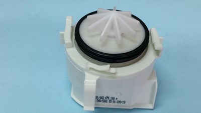 משאבת ניקוז מדיח בוש SMS53M38, SMI40E35IL, SR25E832EU, SMS43D08ME סימנס SN65N030EU,SN66M094EU , SN26M295,SR24E202EU, SMV40E70IL/87, SN24E211 ועוד דגמים, מקט 011006