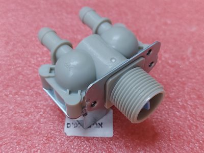 ברז חשמלי DC12V למכונות כביסה אלגי F1608WD ועוד דגמים, מקט 014833