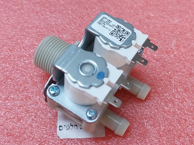 ברז מגנטי מקורי DC12V למכונת כביסה LG