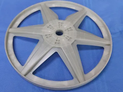 גלגל רצועה למכונת כביסה הובר DYN10124D ועוד דגמים, גודל החור 21מ"מ מספר גלגל 41024466 מקט 10557