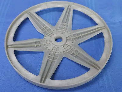 גלגל לרצועה מכונת כביסה הובר DYN10124D, מספר על הגלגל  גלגל 41024466