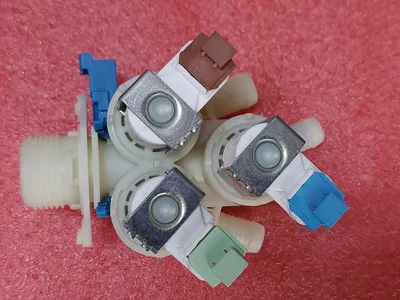 ברז מגנטי משולש עם כרטיס למכונות כביסה אאג L75280FL, L76285FL ועוד דגמים, מקט 012597