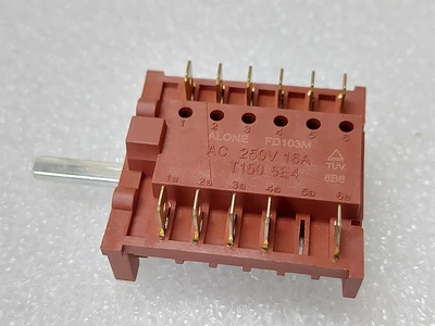 בורר לתנורי אפיה פיילוט 5/6 מגעים, 9 מצבים, דגם POC36MD , ALONE FD103M, T1505E4, מקט 008448