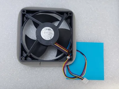 מנוע מאוורר 4 חוטים למקררי שרפ SJ-2269, מספר מנוע 12537JE-15Q-BU, 15VDC, 021A, מקט 12537JE