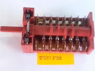 בורר תוכניות 7 מצבים, תוכניות לתנורי אפיה בקוOLE22101,CSE62120DW ,CSE62121DX ועוד דגמים, בלומברג BEO7122, HGN9325E ועוד,מספר על הבורר 870701 ,מקט 012186
