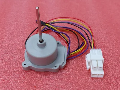 מנוע 4 מגעים למקרר אלג'י LG, אורך ציר 45 מ''מ, DC12V, 1A מקט EAU65058315