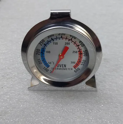 מד חום לתנור 100-600 ° , מד טמפרטורה לתנורי אפיה, מקט MD600