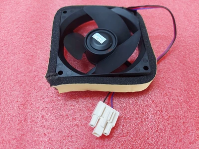 מנוע 3 חוטים למקרר מידאה  MIDEA מספר סידורי HTD09232D12X, DC12V, 0.08A